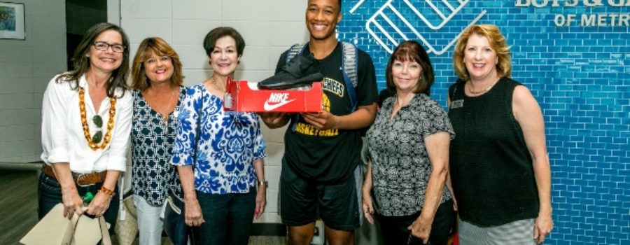 Boys and Girls Club Shoe Drive