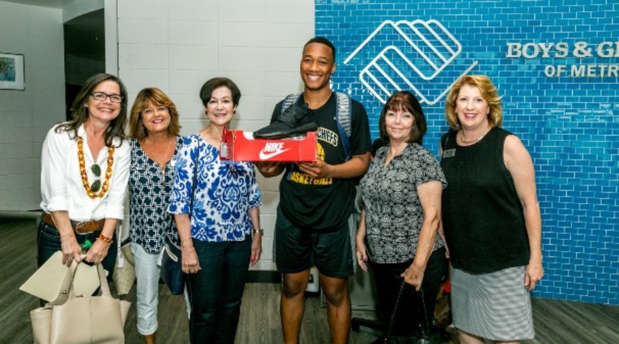 Boys and Girls Club Shoe Drive