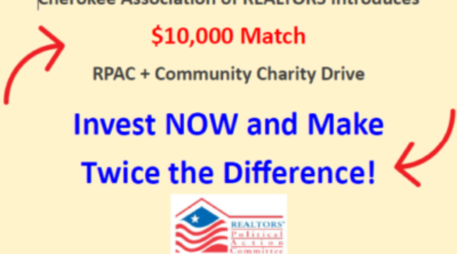 $10,000 Match RPAC + Community Charity Drive