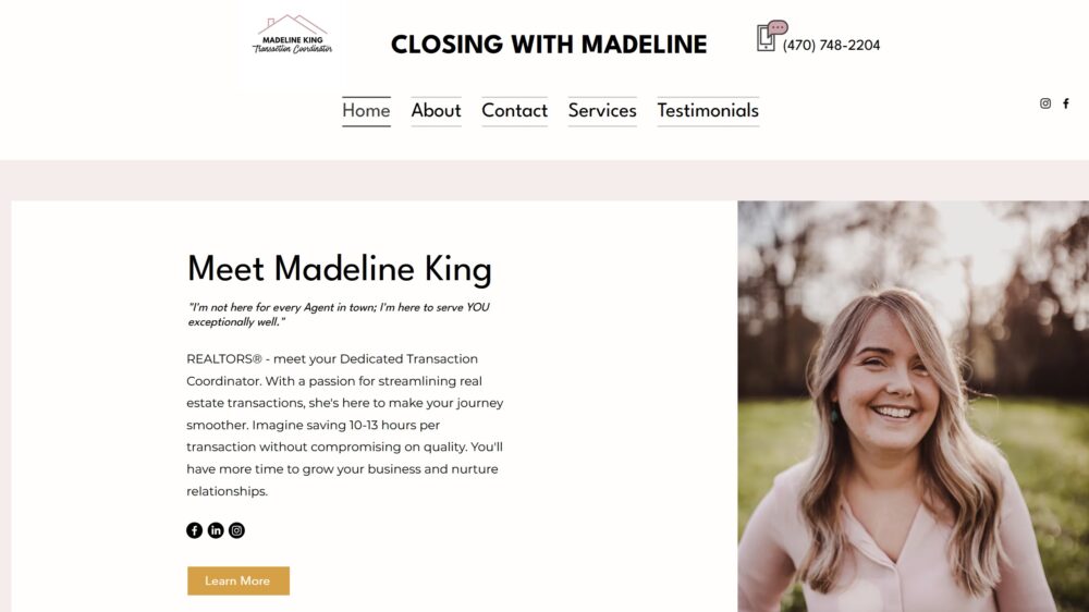 Closing with Madeline