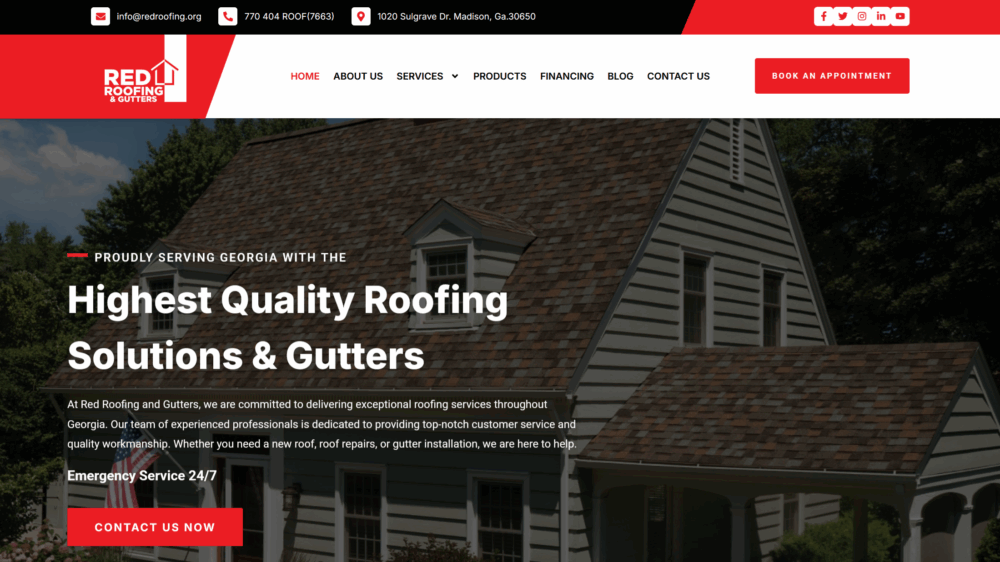 Red Roofing