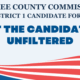 Public Invited to Attend District 1 County Commissioner Candidate Forum